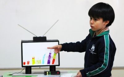 ¡Pequeños grandes creadores! Kínder presentó su expo de artefactos tecnológicos
