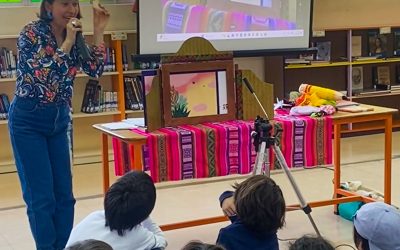 La magia del Kamishibai maravilló a estudiantes de 3º y 4º Básico